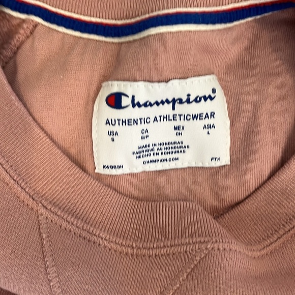 Champion women’s SM dusty rose sweatshirt w/burgundy lettering. Great condition - Picture 3 of 8